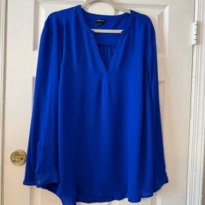 Torrid Vibrant Blue Women's Blouse